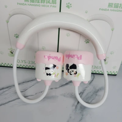 Cute Panda Neck Hanging Fan – YS-2365