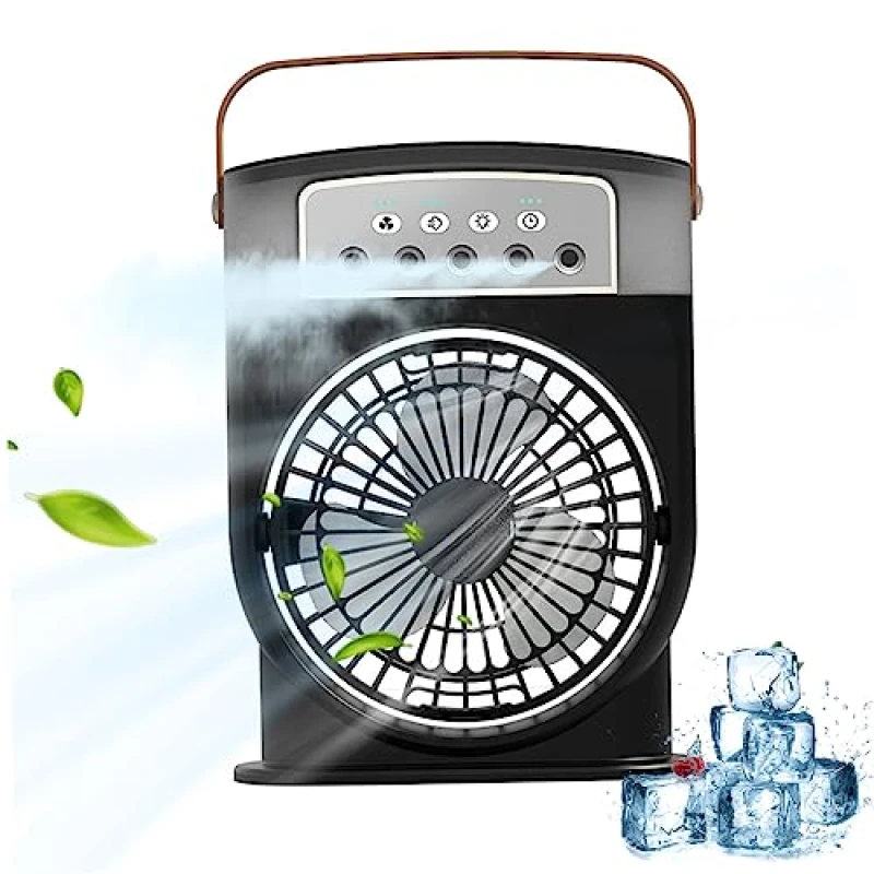Mini Portable Cooling Mist Fan