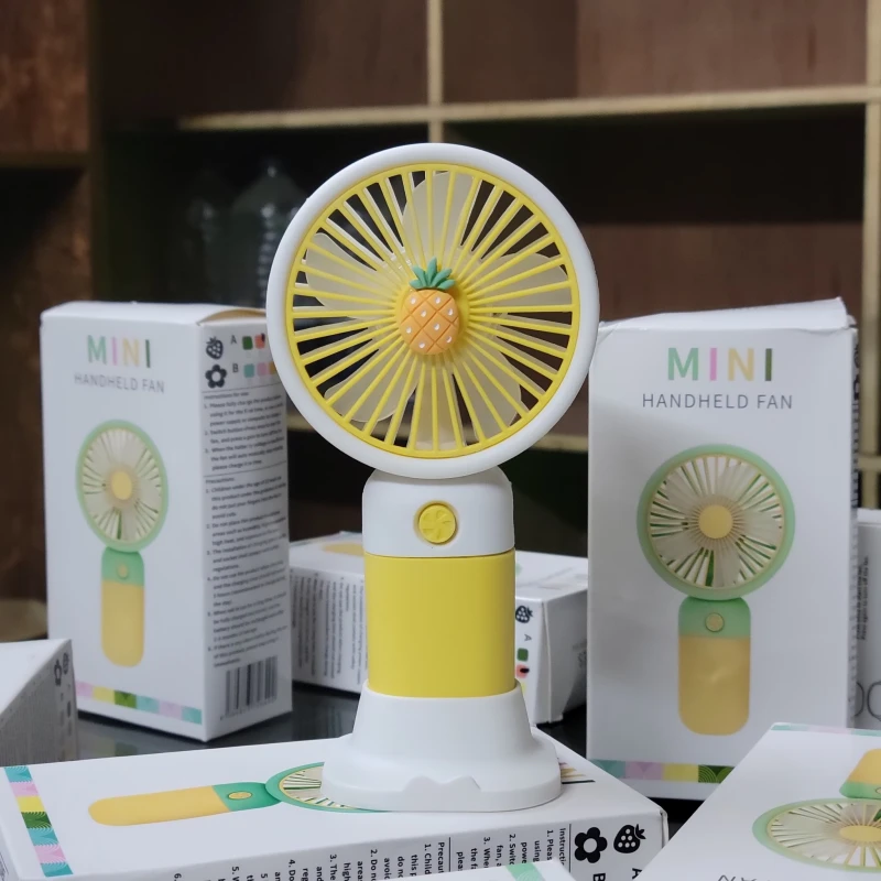 Mini Handheld Rechargeable Fan 🍉🐱