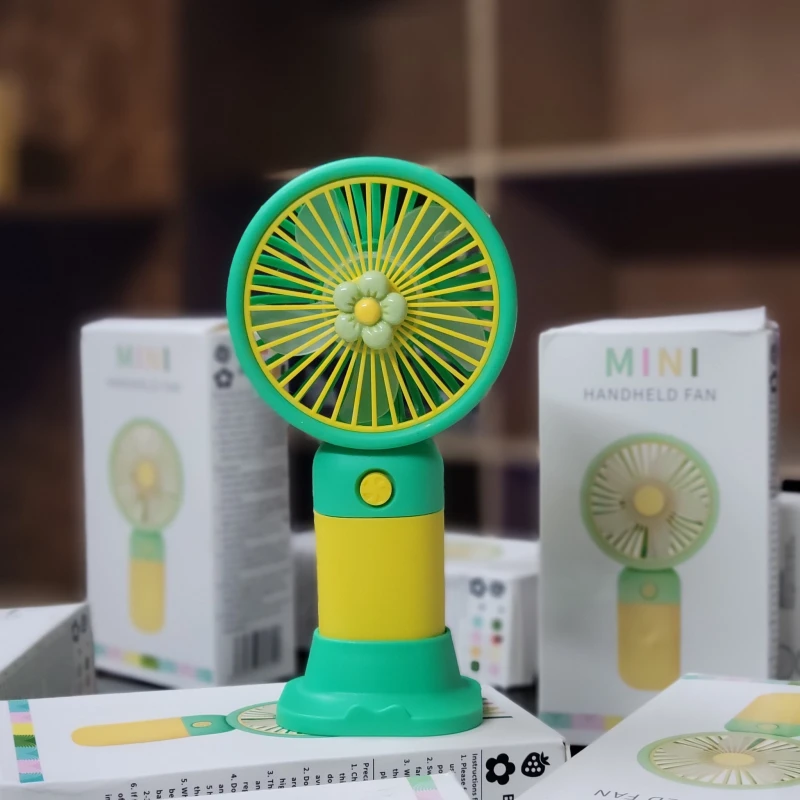 Mini Handheld Rechargeable Fan 🍉🐱