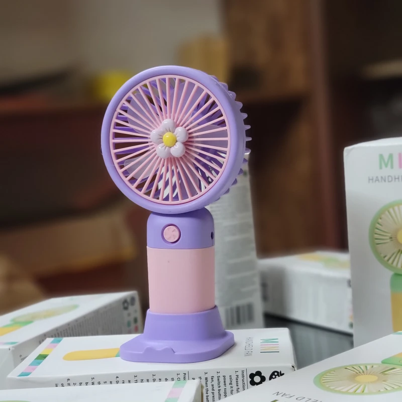 Mini Handheld Rechargeable Fan 🍉🐱