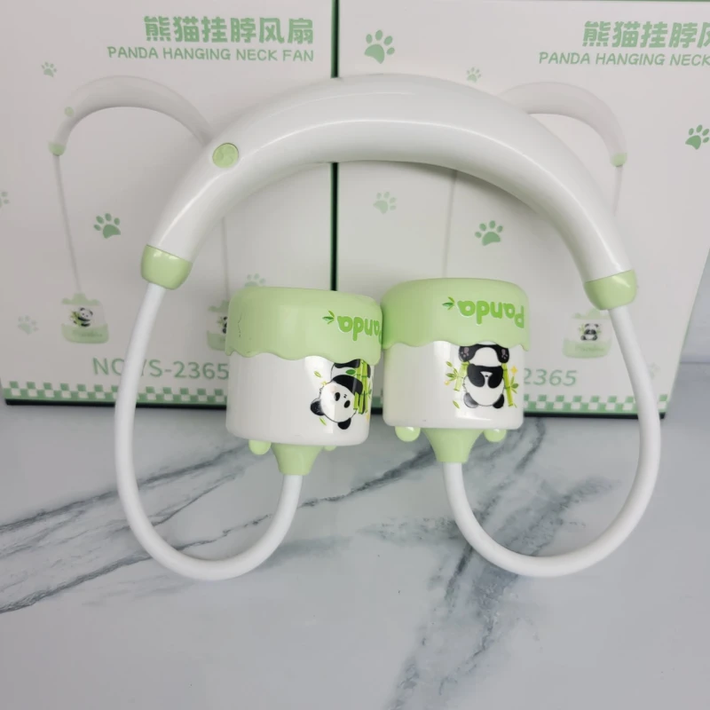 Cute Panda Neck Hanging Fan – YS-2365