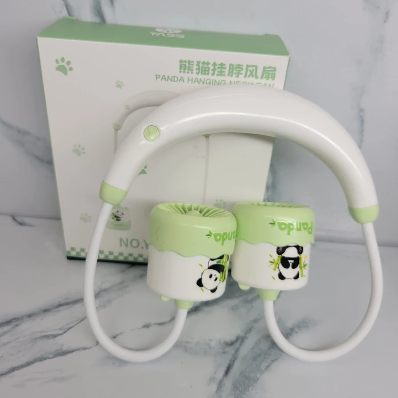 Cute Panda Neck Hanging Fan – YS-2365