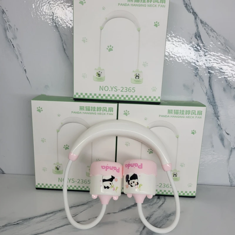 Cute Panda Neck Hanging Fan – YS-2365